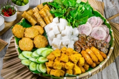 Công thức bếp nhà- Cách làm bún đậu mắm tôm thơm ngon