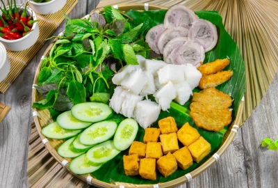 Bun Đậu Mắm Tôm  Tá Lả