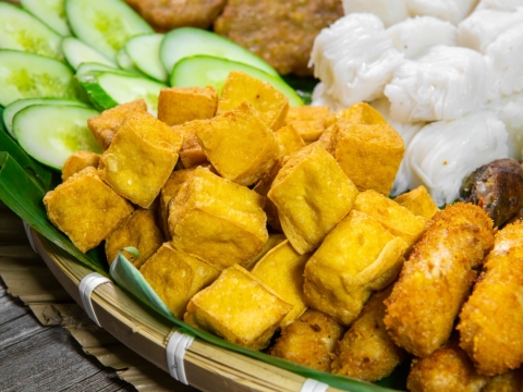 Bun Đậu Mắm Tôm  Tá Lả